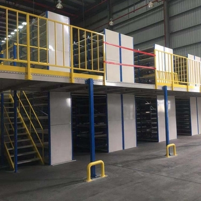 Factory Price Customized Steel Heavy Duty  Warehouse Multi-level Storage Office Platform Mezzanine Floor Rack System