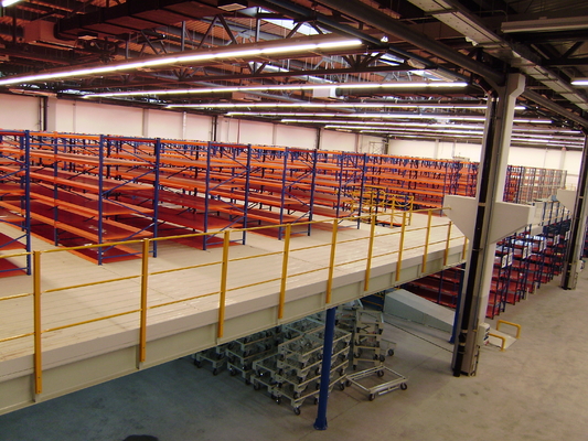 Factory Price Customized Steel Heavy Duty  Warehouse Multi-level Storage Office Platform Mezzanine Floor Rack System