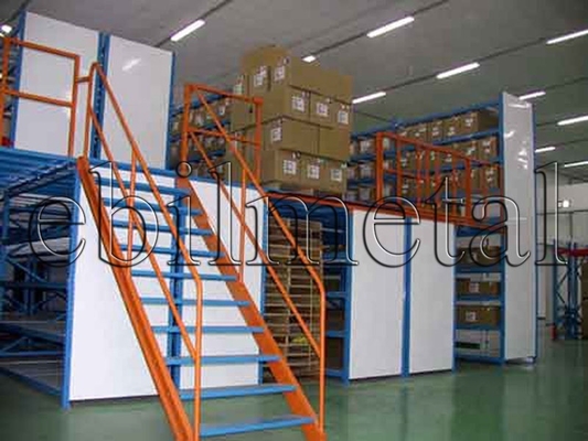 Factory Price Customized Steel Heavy Duty  Warehouse Multi-level Storage Office Platform Mezzanine Floor Rack System