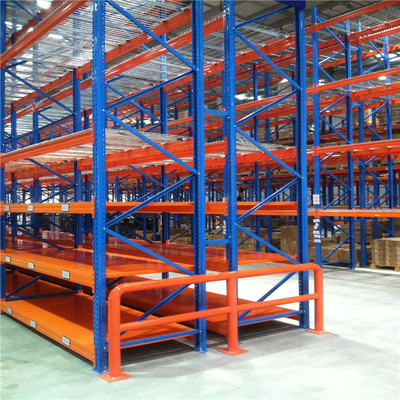 Warehouse Heavy Duty Sheet Metal Stacking Pallet Rack Beams Storage