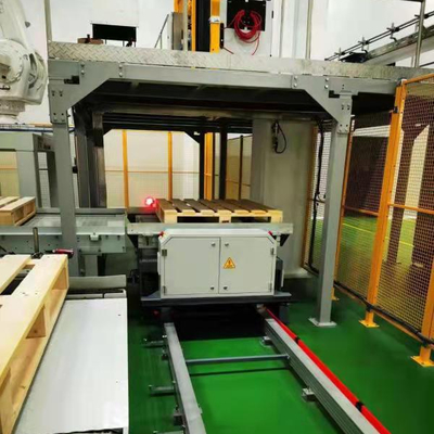 EBILTECH Smart Warehouse Straight Line RGV Shuttle for Pallet Automated Storage for Food,Chemical,Medicine Industry
