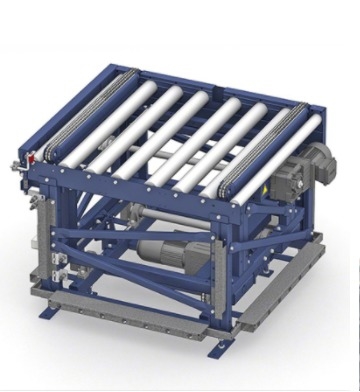 EBILTECH Smart Warehouse Straight Line RGV Shuttle for Pallet Automated Storage for Food,Chemical,Medicine Industry