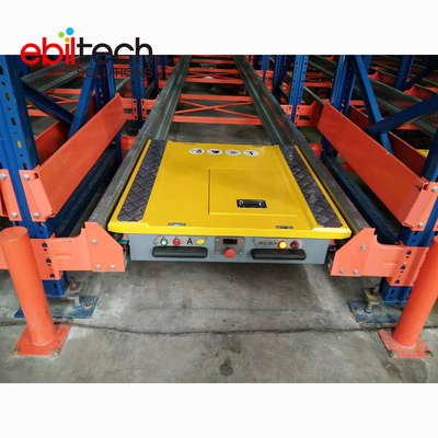 Warehouse Automated Electric Pallet Shuttle  for Mobile Radio Shuttle Racking System with CE Certificate Customized