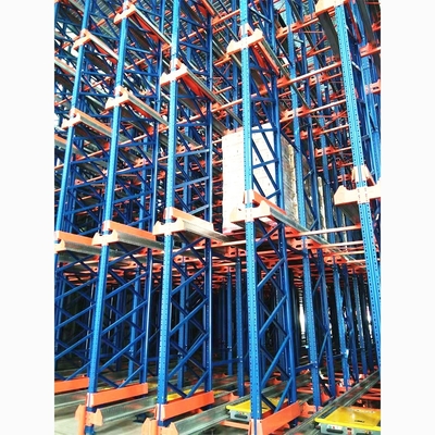 EBILTECH Electric Mobile Robotic Storage Equipment Remote Control Cart Radio Pallet Shuttle for Warehousing Rack System