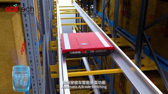 Warehouse Automated Logistics Storage Equipment Radio Pallet Shuttle Bins Shuttle System for Intelligent Warehouse System