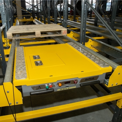 Automatic Warehouse Shuttle Pallet Movers Robot Bins Mover Automatic Auto-picking Equipment Inside Between the Racks System