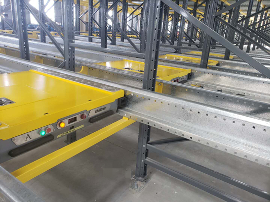 Automatic Warehouse Shuttle Pallet Movers Robot Bins Mover Automatic Auto-picking Equipment Inside Between the Racks System