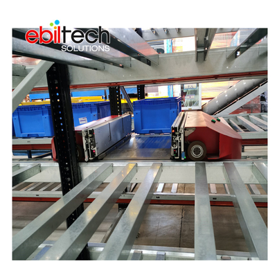 High Density Multi Deep AS/RS Shuttle Lightweight Box Shuttle Rack Systems