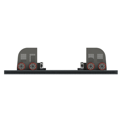 EBILTECH Mother Daughter Carts Moving Pallet Shuttle Carrier System Sliding Contact Line Multi-color Automatic Racking System