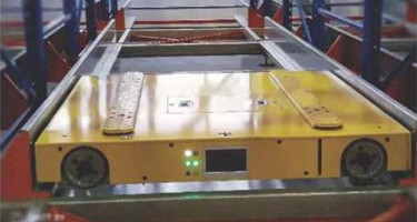 Four-Way Pallet Shuttle Cart Intelligent Storage Equipment