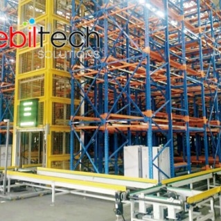 Automated Storage Retrieval Systems ASRS Heavy Duty Pallet Four Way  Shuttle