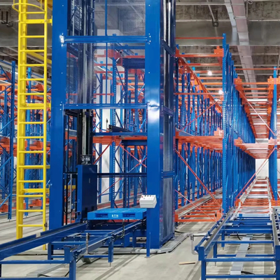 Warehouse Storage 4D Shuttle Robot Automated Storage Retrieval Systems Equipment Pallet Four Way Shuttle