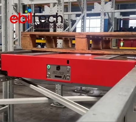 OEM/ODM Storage 4-direction Handling Shuttle Cart Four Way Shuttle Robot for High-Density Stereoscopic Warehouse