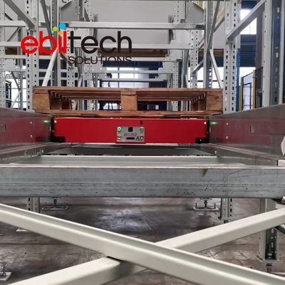 OEM/ODM Storage 4-direction Handling Shuttle Cart Four Way Shuttle Robot for High-Density Stereoscopic Warehouse
