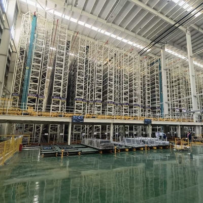 Customized High Efficiency Automatic Stacker Crane Heavy Duty for ASRS Rack Retrieval Pallet Racking System 180 M/min. 40 M/min