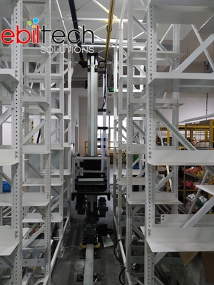 Rail Single Double Column Miniload Stacker Crane ASRS Automatic Box Picking and Retrieval System