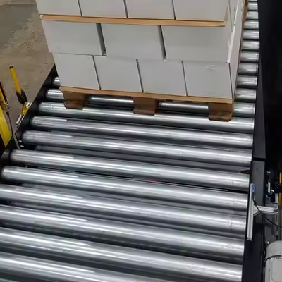 EBILTECH Customized ASRS Warehouse Factory Warehouse Logistics Center Conveyor System Chain Conveyor for Pallet