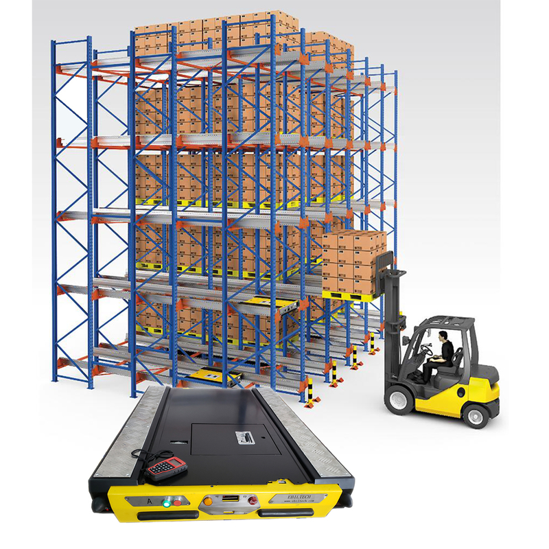 EBILTECH Radio Shuttle Remote Control Car Pallet Radio Shuttle Racking  System for Warehouse Storage