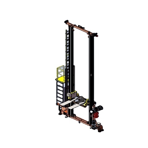 Rail Single Double Column Miniload Stacker Crane ASRS Automatic Box Picking and Retrieval System